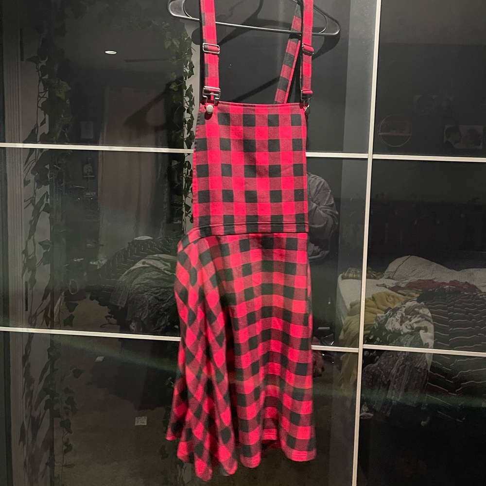NWT Hot Topic Skirt Overalls